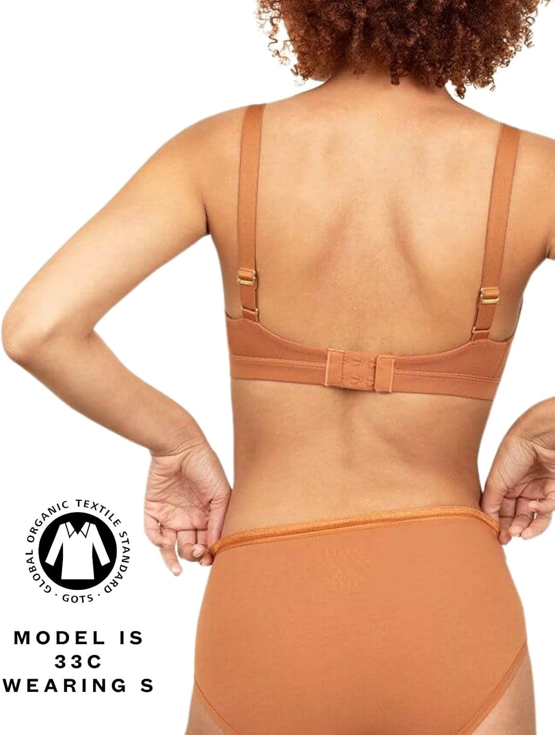 Subset Triangle Soft Bra – Organic Cotton, Wireless, Breathable, Supportive, Regular & Extra Cup Room, Elevated Essentials - Image 5