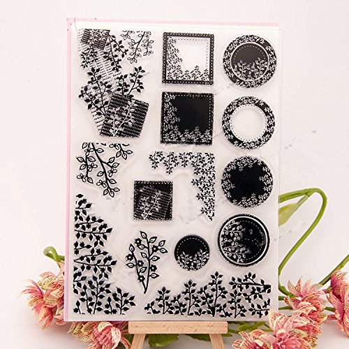 Buy Generic scrapbook DIY leaf ACRYLIC clear STAMPS FOR PHOTO timbri