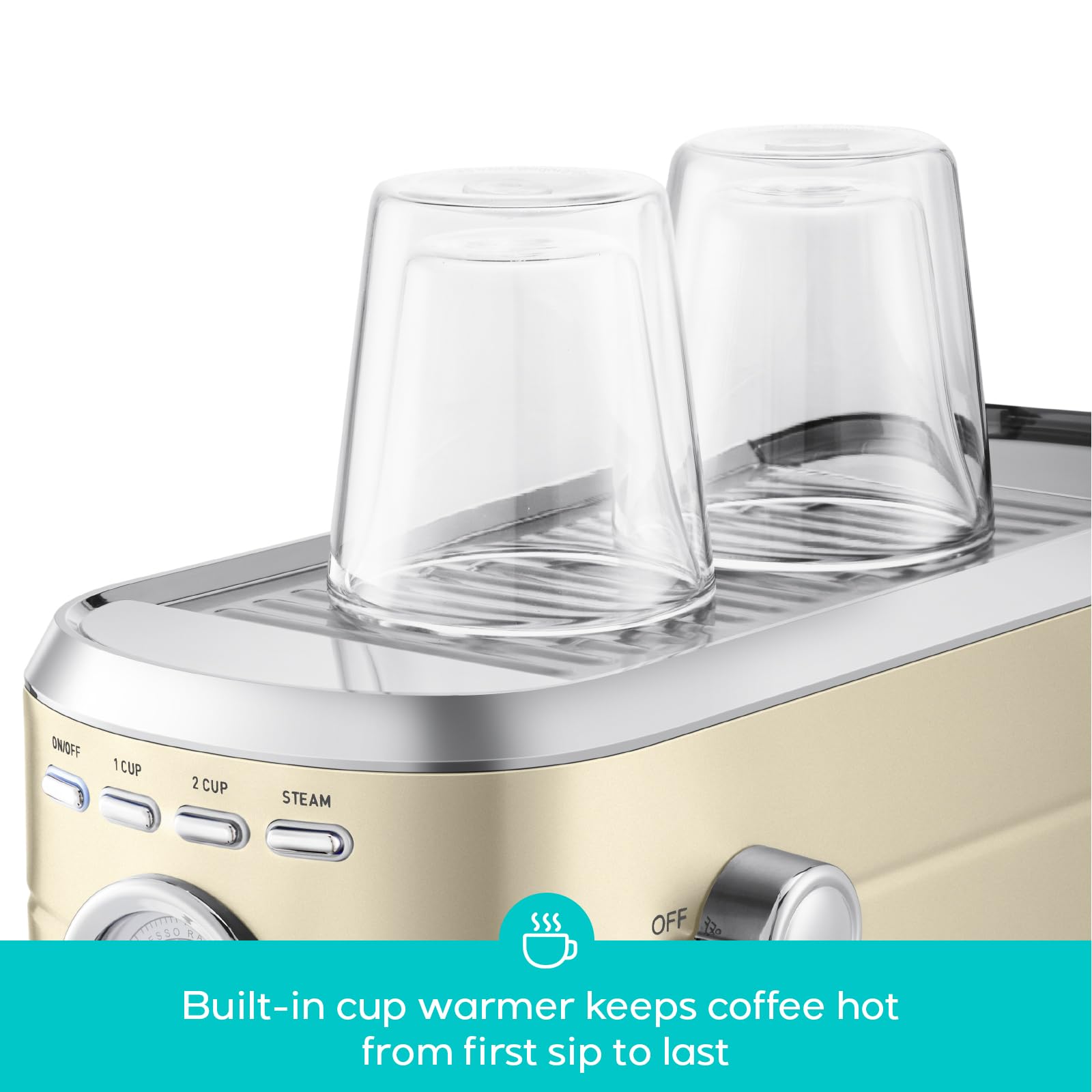 Gevi 20 Bar Compact Espresso Machine for Home,Latte、Cappuccino Coffee Maker product image 17