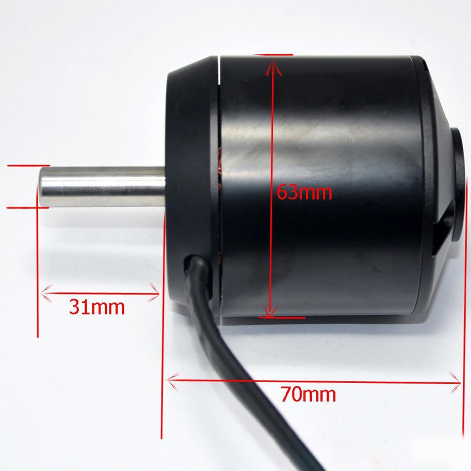 kowaku Skateboard Longboard Motor C6374 Brushless Motor DIY Upgrade Dustproof Scooter Starter Skateboard Hub Motor