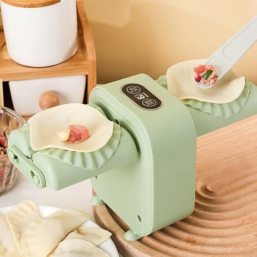 Electric Ravioli Shaper Automatic Dumpling Maker Machine with 2 Modes for Wonton