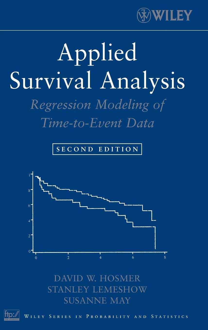 Applied Survival Analysis: Regression Modeling of Time-to-Event Data