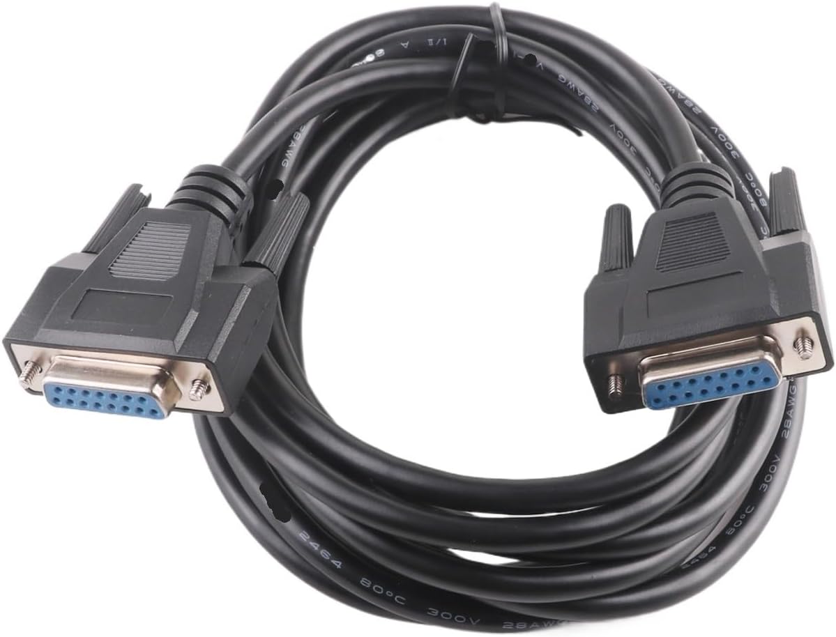 DB15 Pin to Pin Parallel Extension Cable(5M,Female to Male)