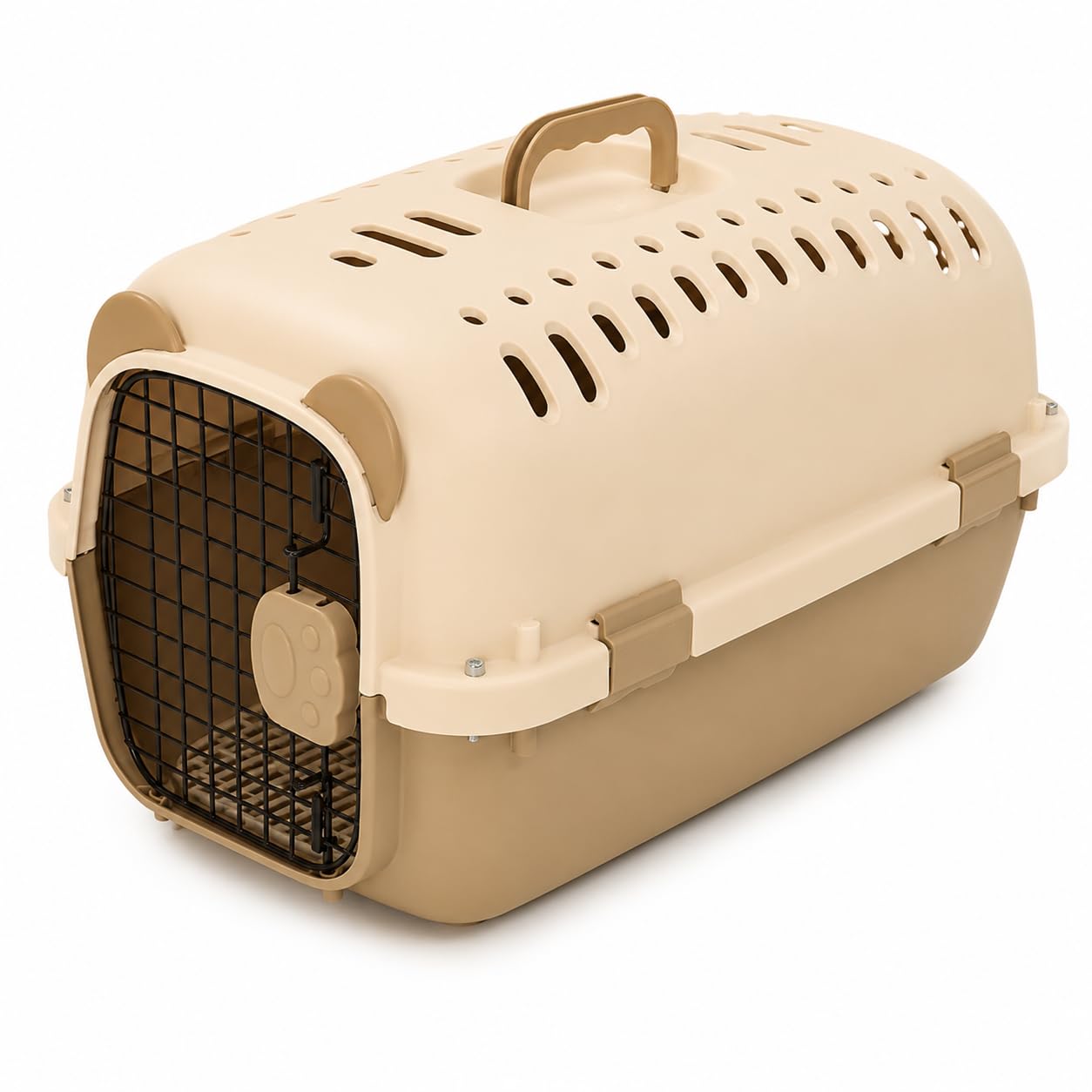 Amazon | N&S ペットキャリー Sサイズ ブラウン 約5kg以内 犬 猫