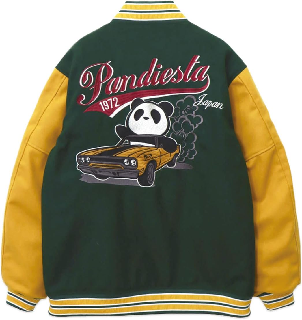 Pandista Japan パンダ刺繍スタジャン　メンズ　M Pandista Japan パンダ刺繍スタジャン メンズ M Pandista Japan パンダ