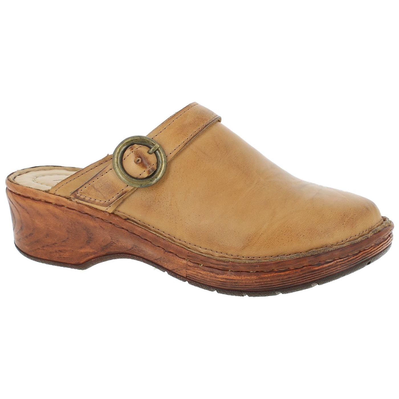Andrea Conti Women's Mules Brandy, 41 EU, Brandy, 8.5 UK