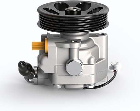 Power Steering Pump with Pulley, 2009-2010 for Subaru Forester, 2008-2012 for Impreza 2.0L 2.5L Naturally Aspirated, Replace 21-331, 34430FG011, AA121331, 34430-FG020, 34430FG011, 34430FG020