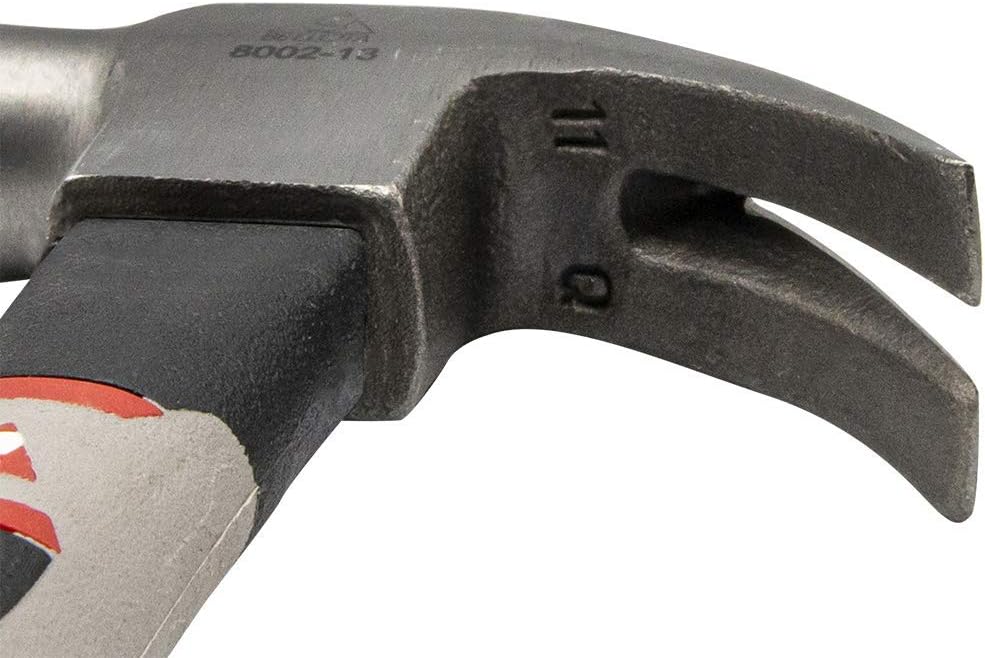 Bellota 8002-24 CF English Style Claw Hammer With Carbon-Fibre Handle, 33 mm Face