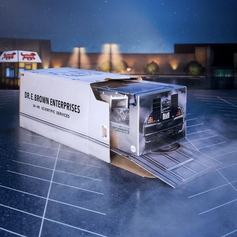 Hot Wheels Back to The Future 40th Anniversary Set