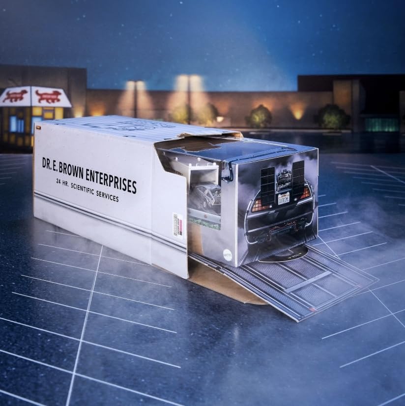 Hot Wheels Back to The Future Set 40 Aniversario miniatura 7