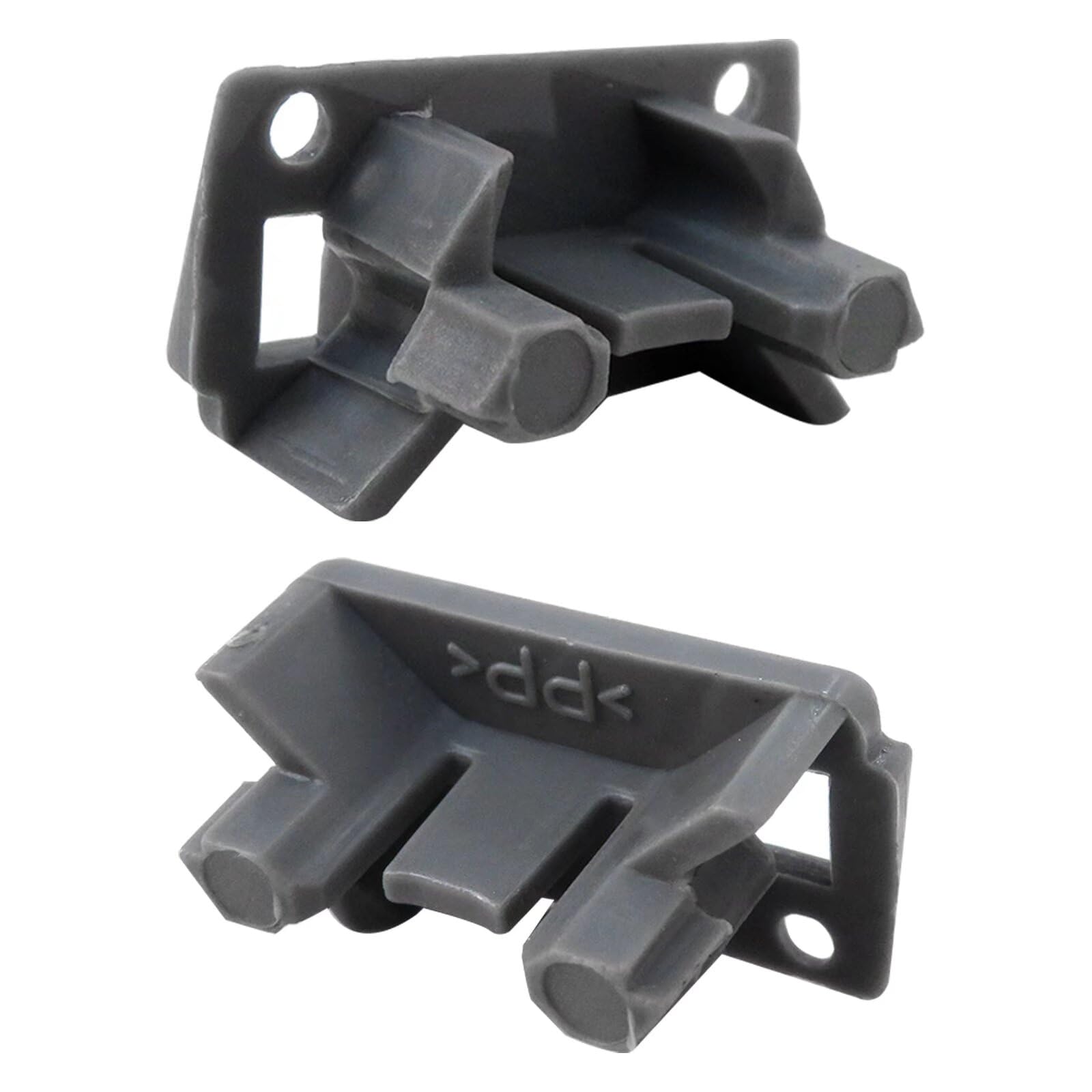 4-Pack Dishwasher Rack Stop Clip W10195622 - Upper Dishrack Slide Rail Stop For Whirlpool/KitchenAid - View #7