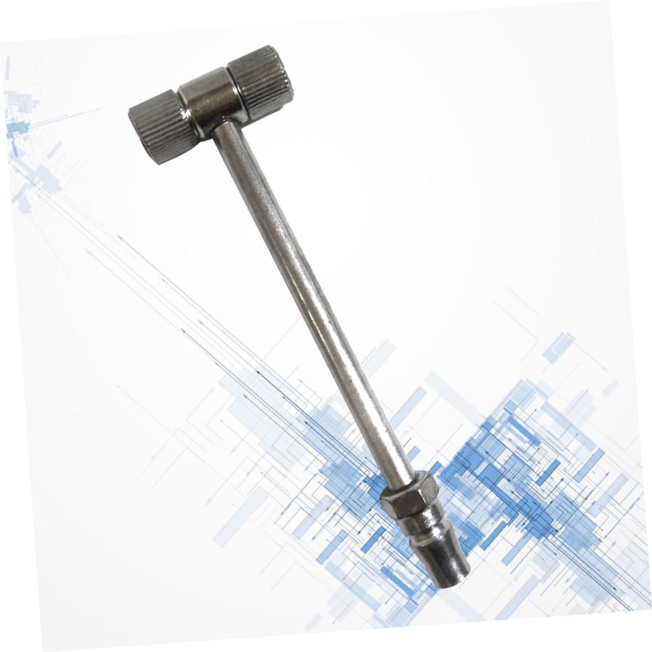 OSOLADY 2pcs t Shaped Tire Inflation for Car Dually Air Metal Air Compressor Tire Inflator