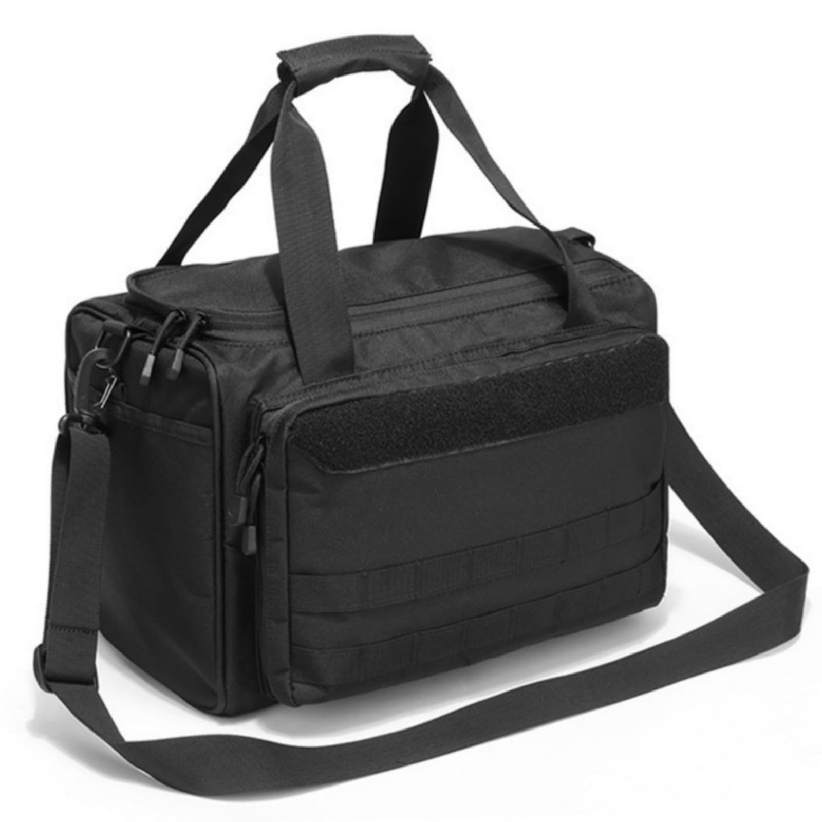 Peminkoo Bolsa de Tiro con Pistola táctica Sistema Molle Bolsa de Entrenamiento de Tiro Bolsa de Pistola Accesorios de Caza y Acampada Herramienta Mochila de Hombro