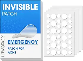 36 Adesivos para Espinha Hydrocolloid Acne Patches Absorção Física Proteção Contra Impurezas