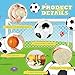 Ainiv 12 Stück Schaumstoffbälle, Stress Bälle, Mini Sportbälle, Antistressball für Schaum, Stressabbau-Ballspielzeug, Geburtstagsparty-Geschenke, Kinder und Erwachsene für Party-Verschiedene Ballstile