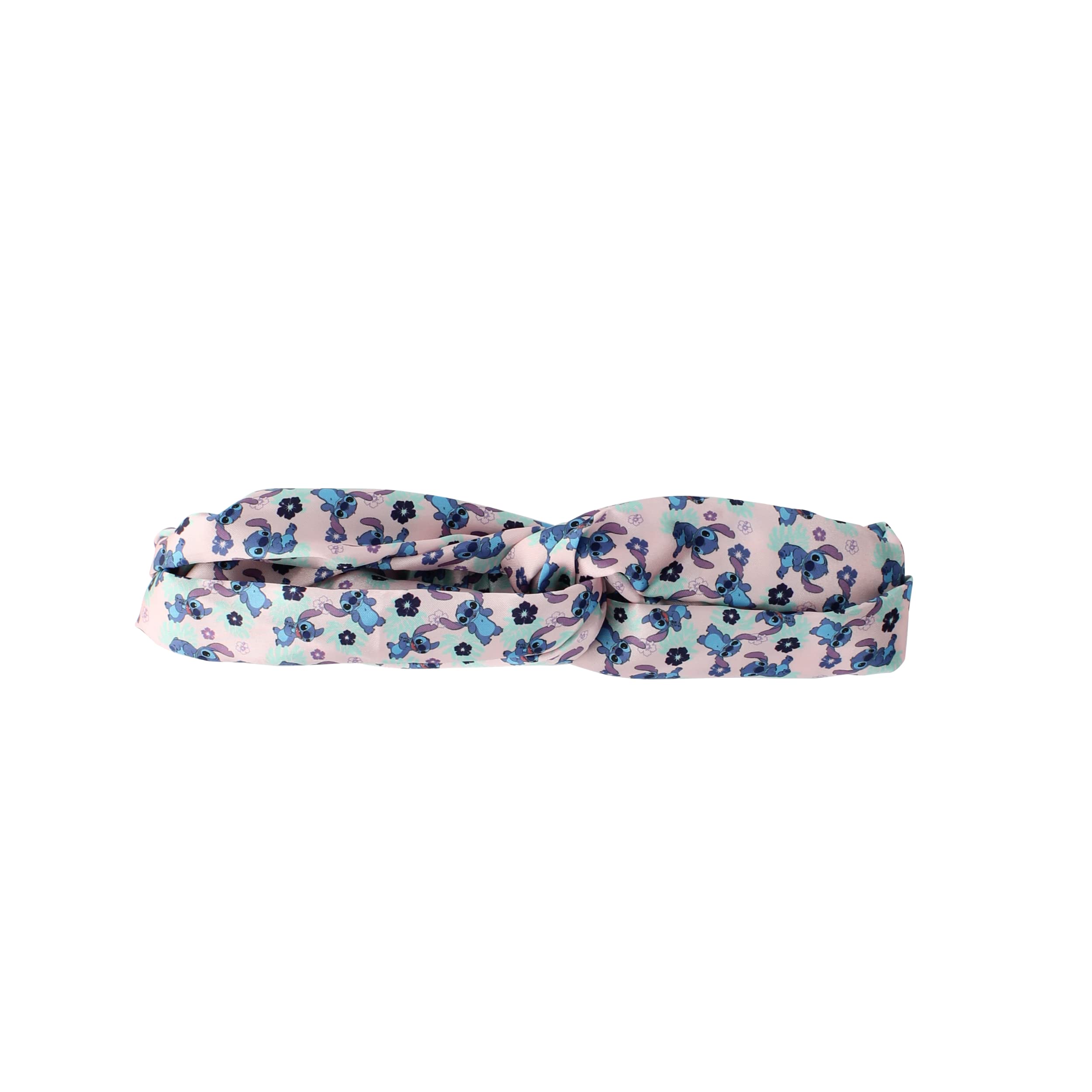 Disney Stitch - Lilo and Stitch Satin Hair Band - Idealny do wszystkich włosów - akcesoria do włosów dla kobiet - Dziewczęce Akcesoria do włosów - Moda Bank Hair - Rose of Blue