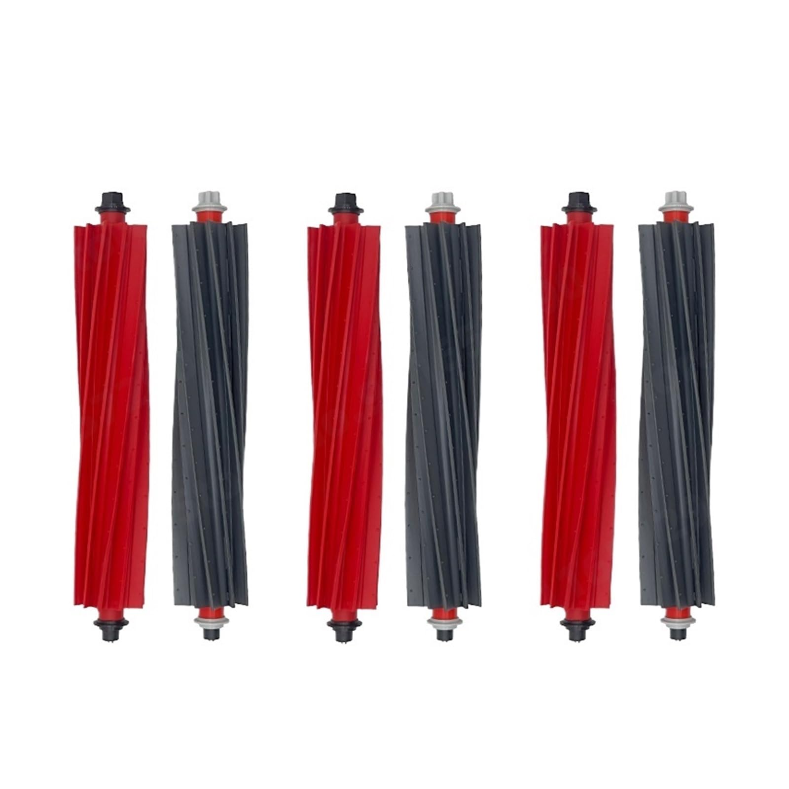 ASUIU Vacuum Cleaner Roller Brush,Compatible For Roborock,S8 MaxV Ultra G20S V20 P10S Pro P10S Pro Plus Robot Vacuum Cleaner Detachable Brushes(6pcs)