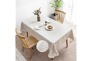 Taupe Table Cloth Rectangle Table