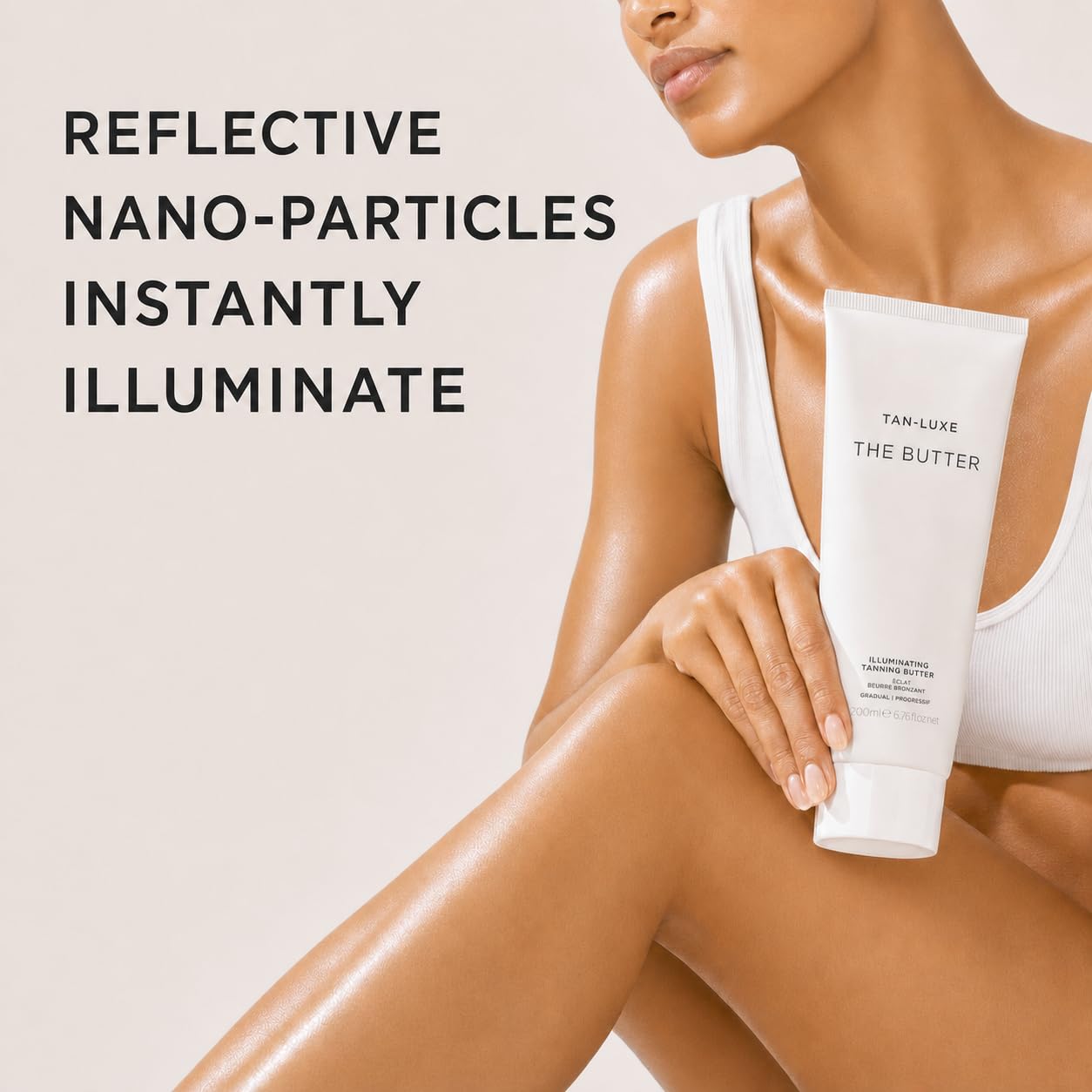 Tan Luxe The Butter Fake Tan Body Butter (200 ml) samoopalająca pielęgnacja skóry ze stopniową opalenizną