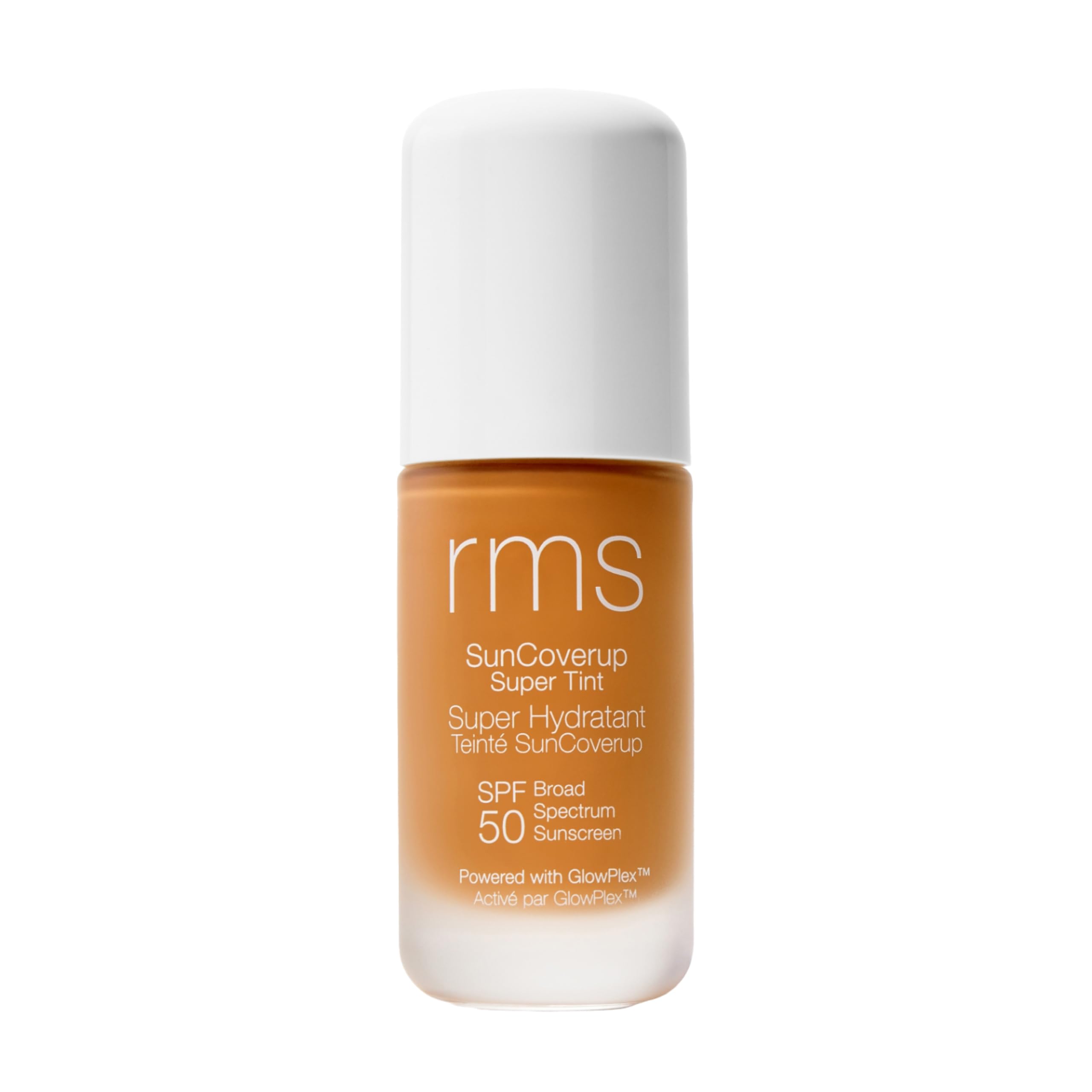 RMS Beauty SunCoverup SPF 50 – Broad Spectrum Mineral Sunscreen Foundation, Reef-Safe Zinc Oxide, Tinted Lightweight Sun Protection, Water-Resistant, 1 fl oz