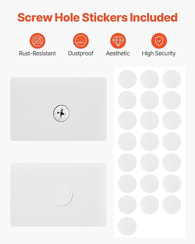 Miniatura 8 de VEVOR Estantería de escritorio de 3 niveles, estante de almacenamiento de oficina de 37 x 10 x 31.1 pulgadas, estilo moderno, acabado de melamina,