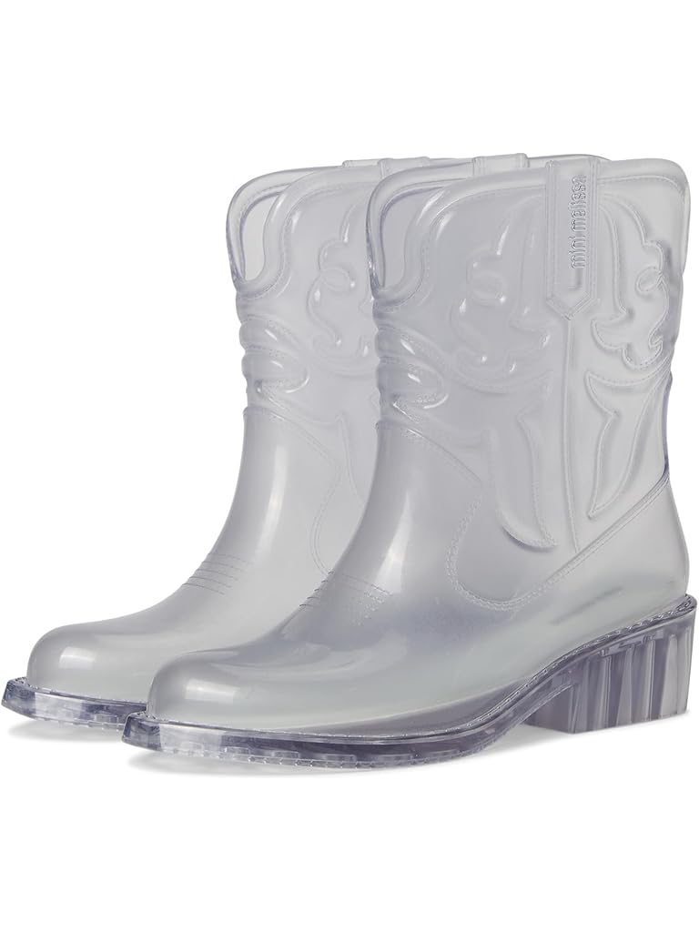 Clear Mini Melissa Texas Boots (Little Kid/Big Kid)