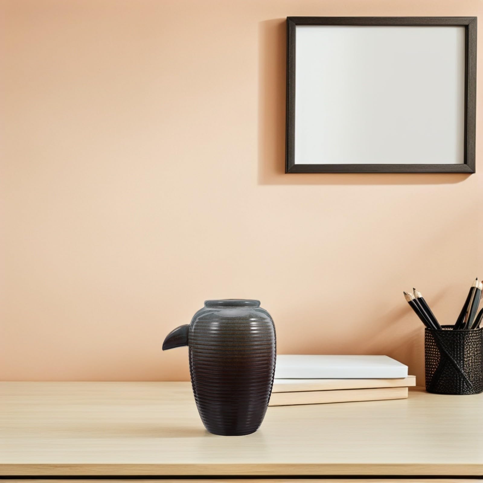 Fontana in Ceramica per Acquario e Laghetto, Design Antico