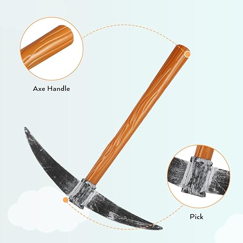 Miniatura 5 de PRETYZOOM Modelo de pico falso, pico de espuma de simulación para actuación en escenario, accesorio de disfraz de enano de Halloween