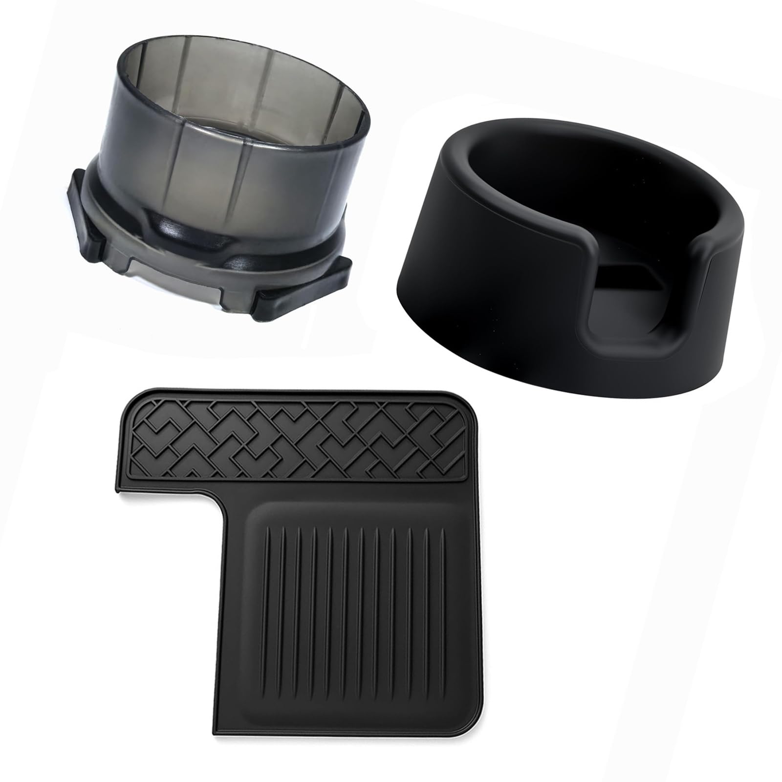 Msioytog Espresso Machine Silicone Cover Mat for ES601 / 655/701, Top Pad Coffee Accessories Nonslip Coffee Machine Accessories Set