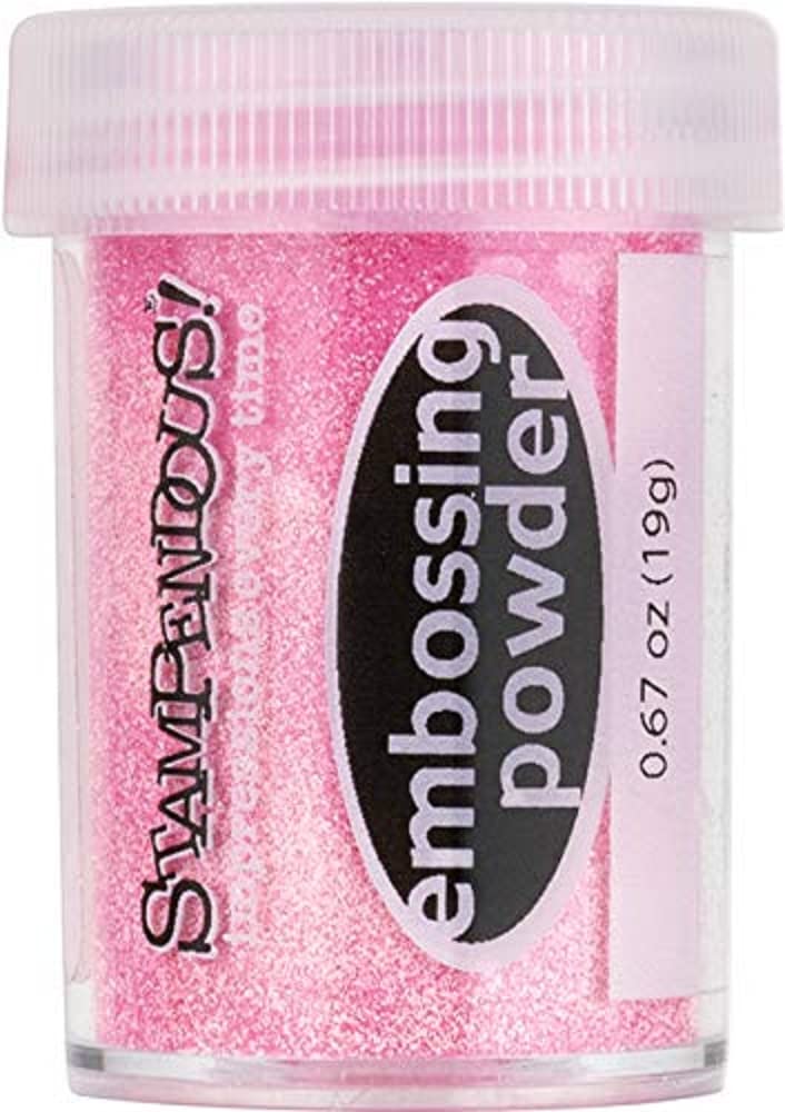Stampendous EP610 Embossing-Puder mit Blumenmuster, Pink