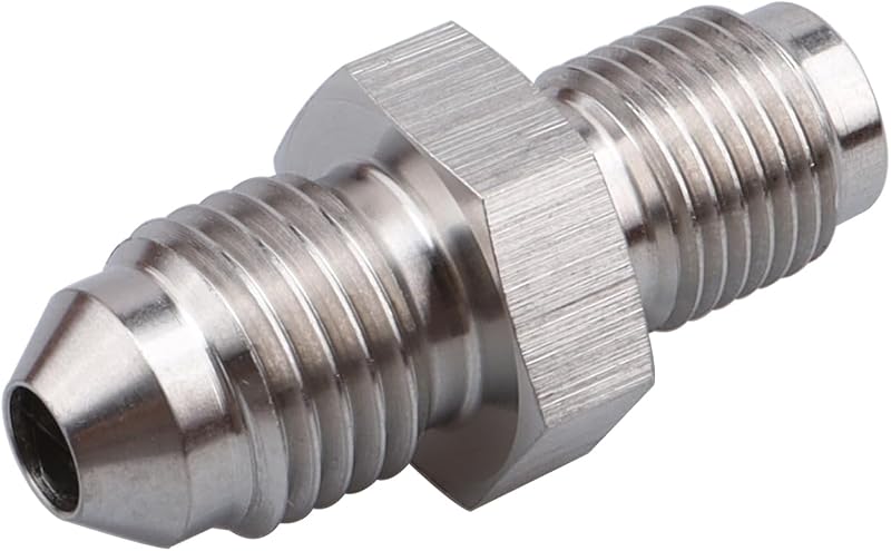 Adaptador de conexão AC PERFORMANCE M10 x 1,0 para -4 AN macho em aço inoxidável – 1 unidade