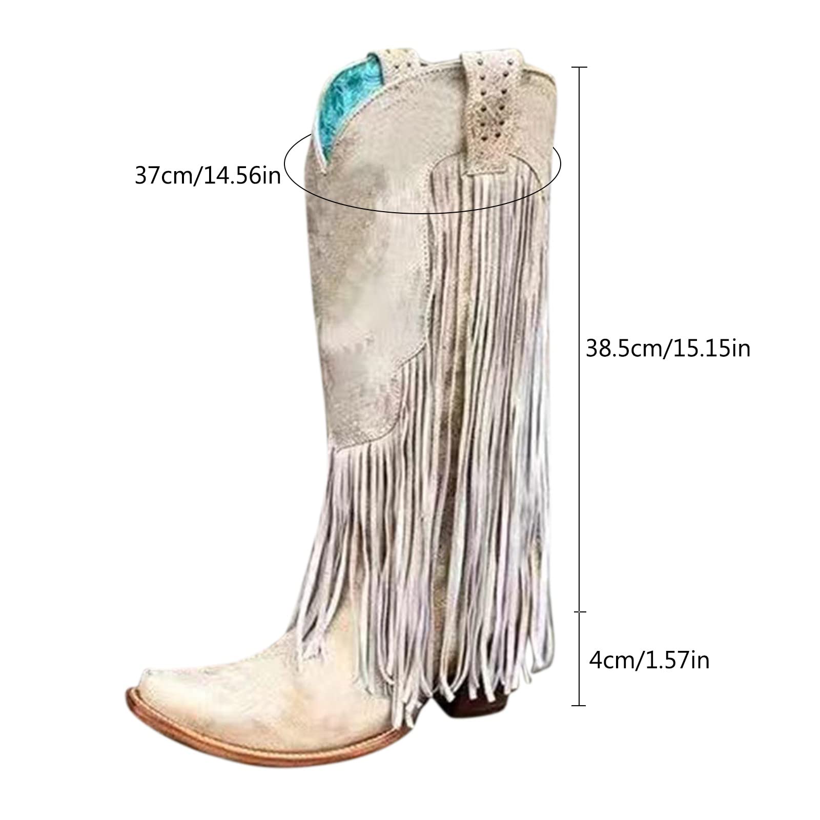 Stivali Gomma Donna Eleganti Lunghi con Cerniera Laterale E Lacci con Motivo Stampato Impermeabili Stivali di Wellington Generisch Stivaletti da Lunghi Cerniera Leggero Antiscivolo Scarpe