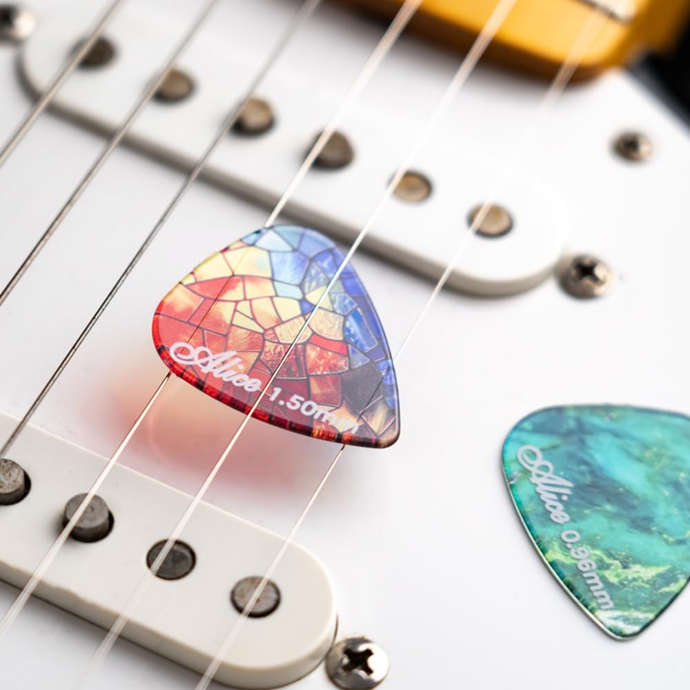 Amazon | Alice アリス エレキギター アコースティックギター用ピック