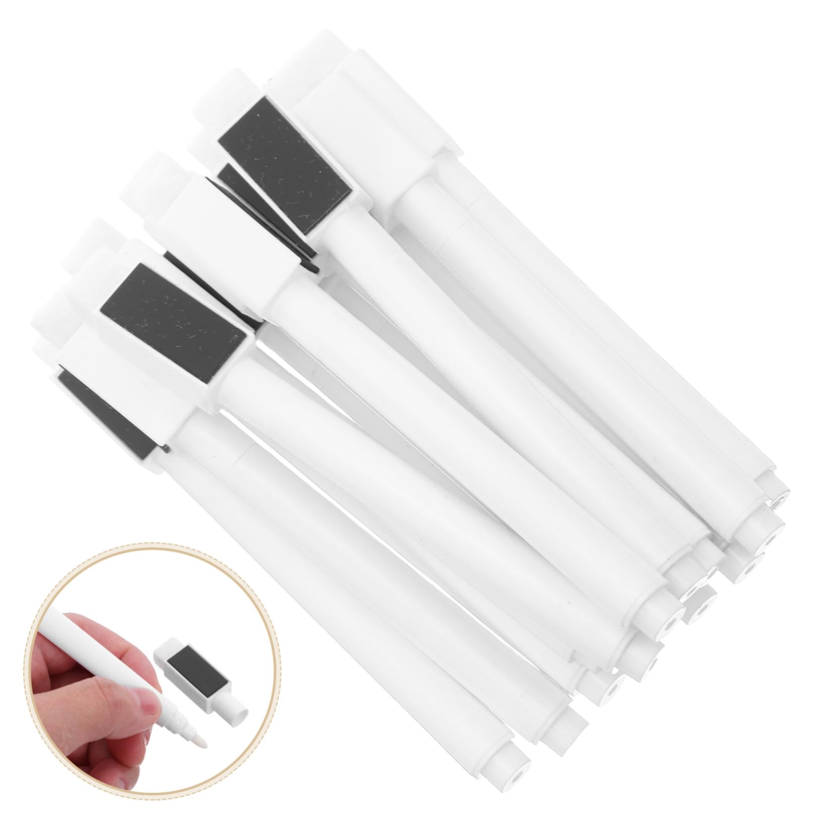 50 Stück Waschbare Trocken Abwischbare Marker Löschbare Stifte Trocken Abwischbare Stifte Feine Spitze Magnetische Marker Abwischbar Mit