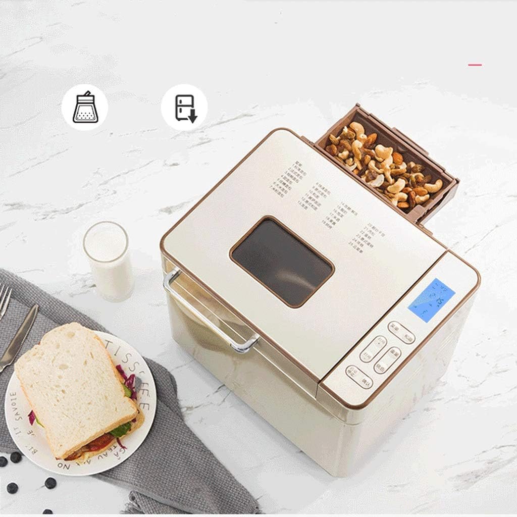 Bread Machine home Automatic multi-function Intelligent Baking Toast meat pine Breakfast dough mixer