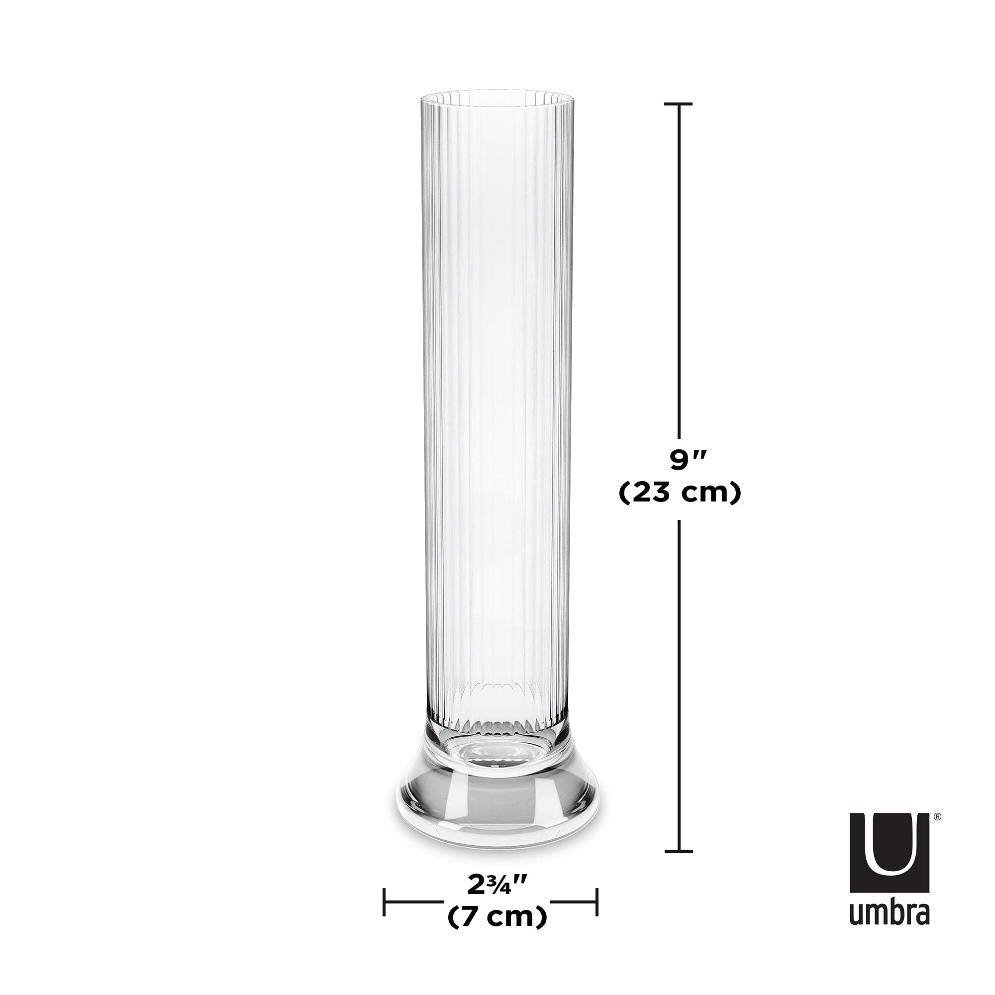 Amazon.co.jp: umbra 花瓶 フラワーベース ベース スモール キャンドル