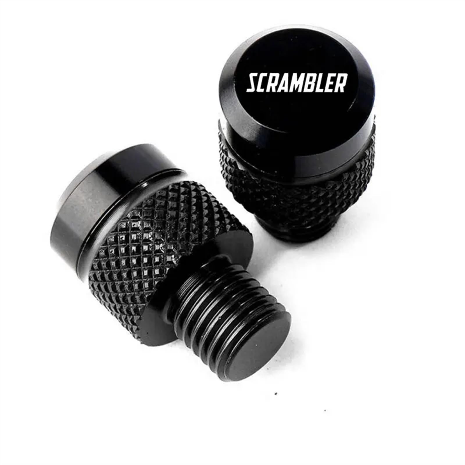 Accessori for Moto Tappi for Fori specchietti in Alluminio Viti Bulloni Compatibili con Ducati Scrambler 800 1100 Desert Sled 2017-2022