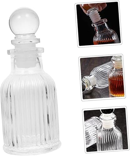 Vista 8 de Alipis Botella de Bitters Old Fashioned Glass Bitters Botella decorativa de cóctel Bitters Botellas Dispensador de tablero Botella de cóctel