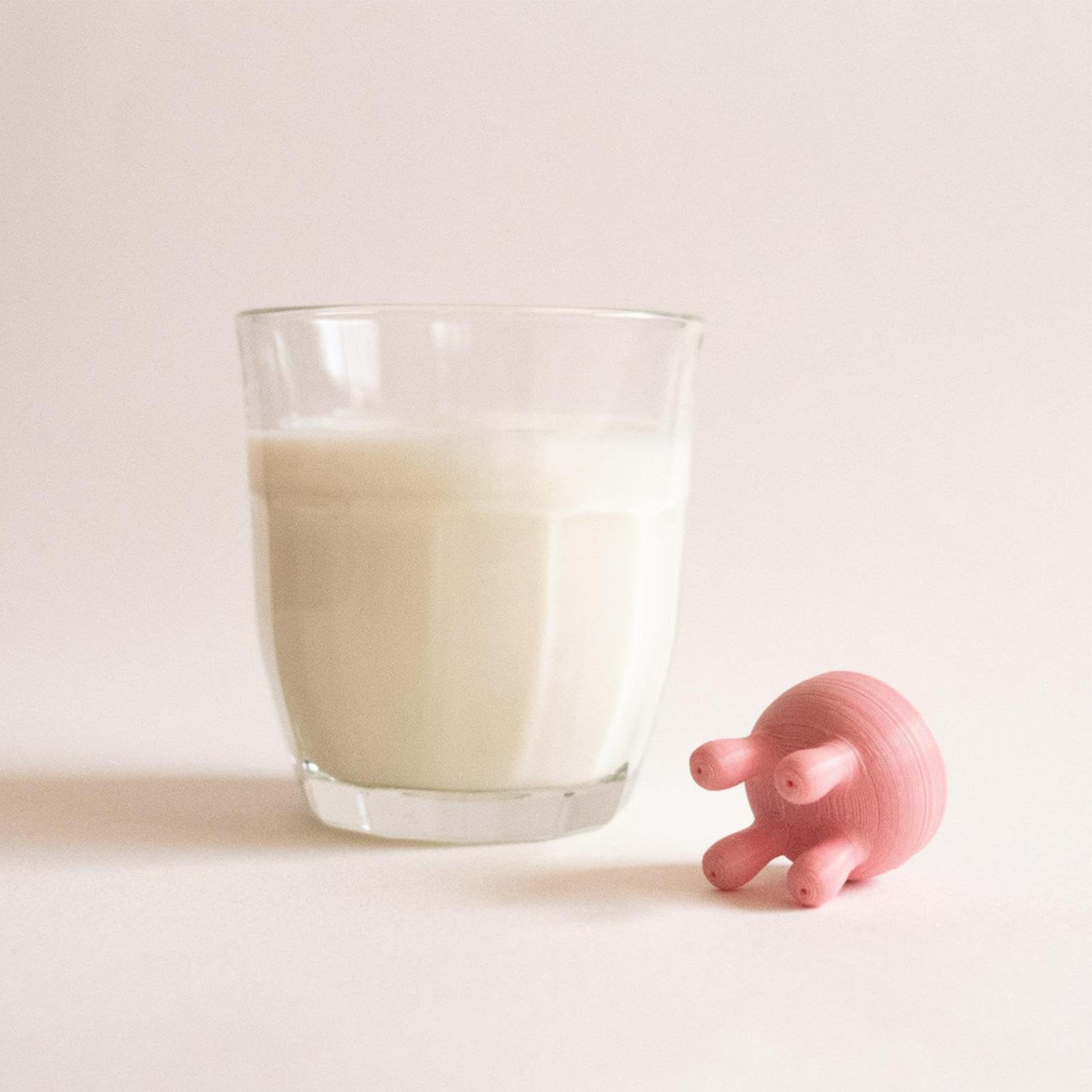 Cow Udder Bouchon de lait de vache en forme de mamelon de vache Bec verseur pour bouteille de lait de vache, bec verseur de lait emballé, outil de réfrigérateur, couvercle en carton de lait