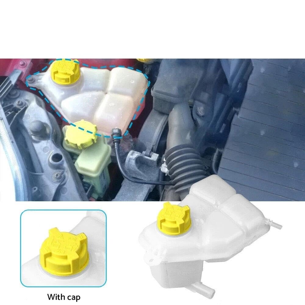 Bouchon du Vase d'expansion du Liquide de Refroidissement Moteur 1221362 pour Ford Fiesta Mk6 2001-2008 CAVINBDZ