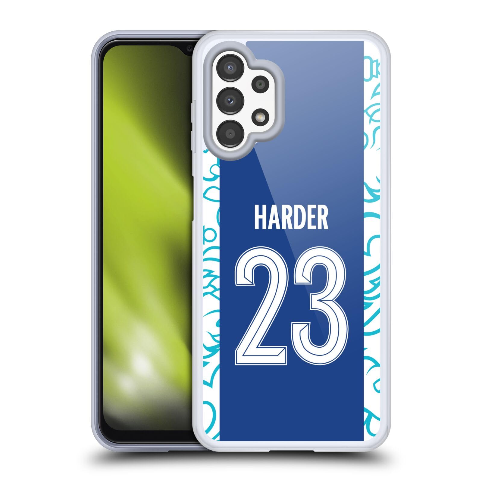 Regalo para Aficionados Chelsea FC Funda Samsung Galaxy A13 Carcasa Pernille Harder Gel 7