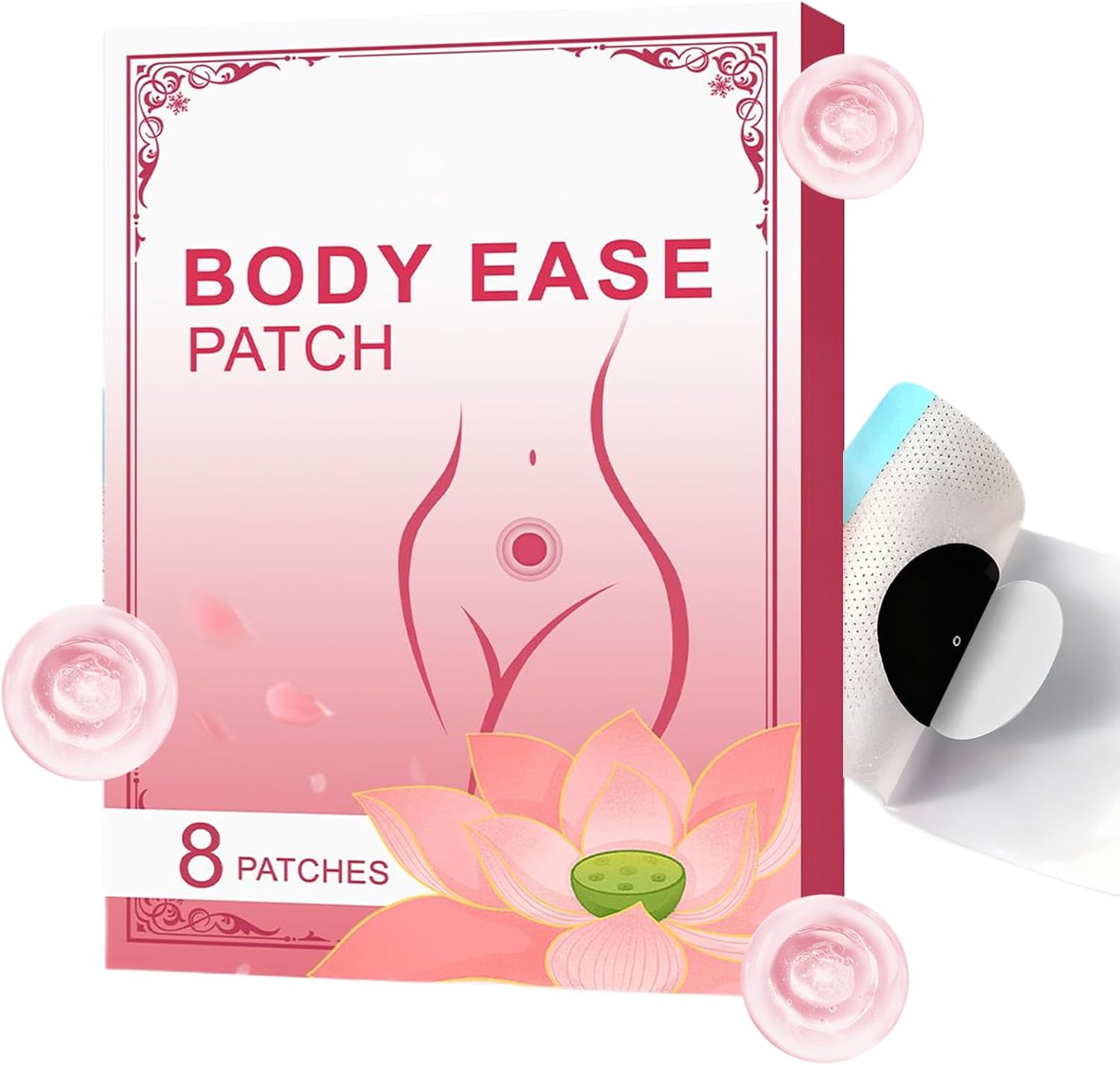 Belly Stickers – Health Stickers,Health Support – for Women Men Home Travel Nighttime Daily Routine Post-Workout