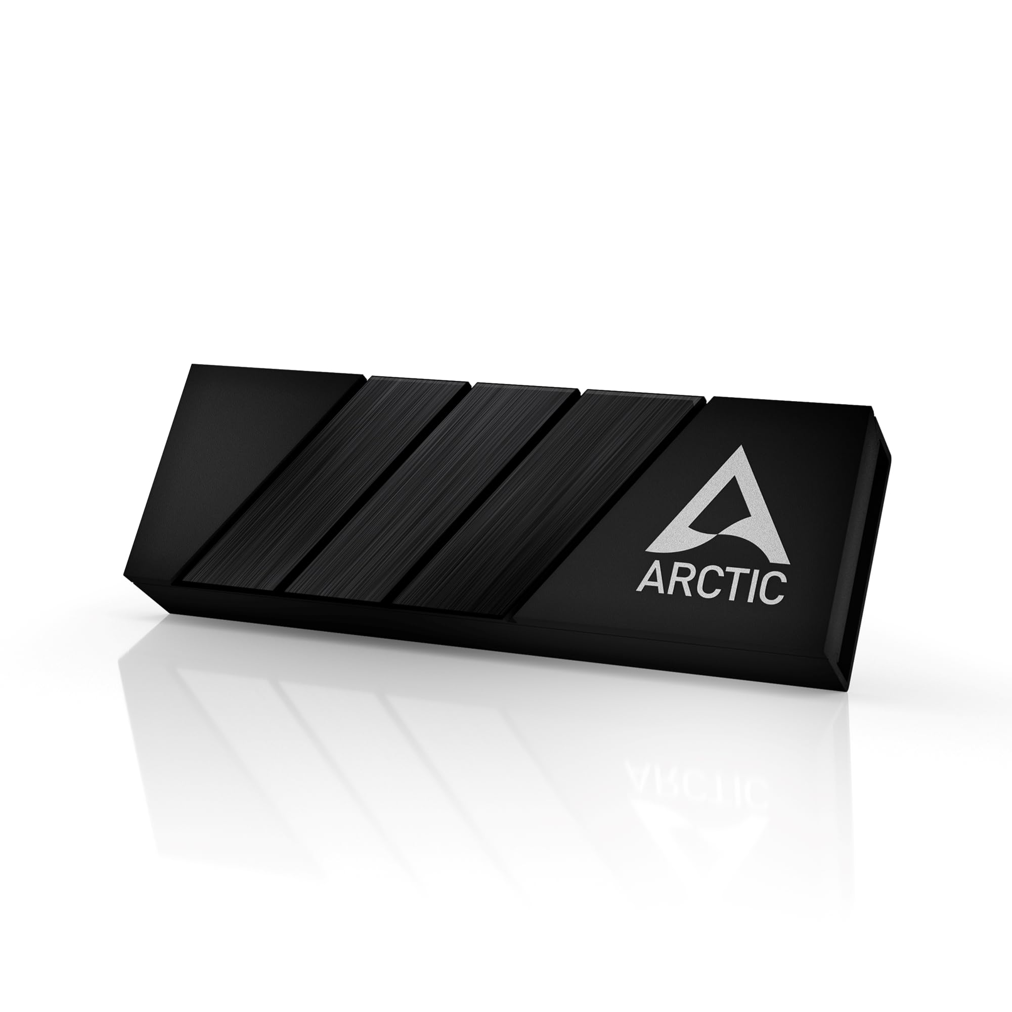 ARCTIC M2 Pro - Heatsink-Kühler für M.2 2280 SSD, mit ARCTIC TP-3 Wärmeleitpads, kompatibel mit PC & PS5, für doppelt und einseitig bestückte SSDs - Schwarz