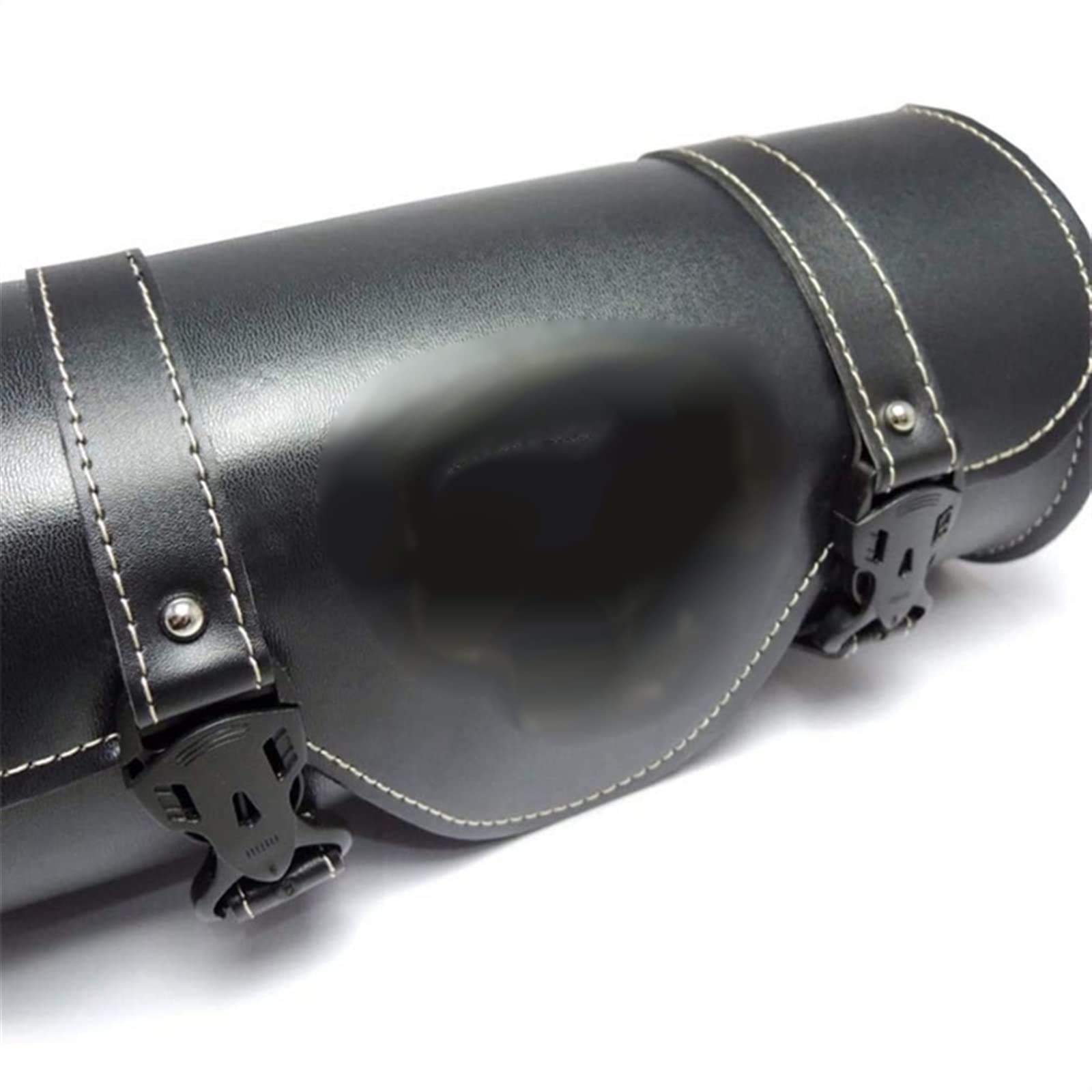 Pochette de Voyage Sac À Outils De Moto Guidon Baril Rouleau Pochette Rangement Avant Arrière Noir