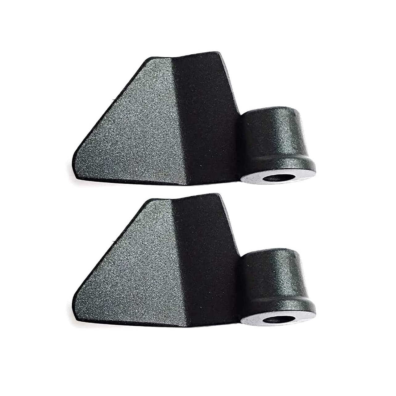 Mayata 2Pcs three Specifications Non Stick Breadmaker Paddles 1.8x6.6cm, Black Stainless Steel Loaf Maker Kneading Blade Replacement For Bread Machine