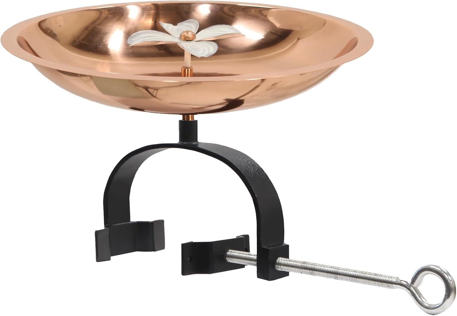 Dogwood Birdbath- Over Rail Bracket