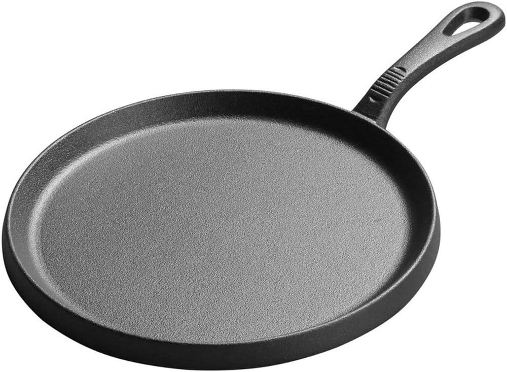 PreSeasoned Cast Iron Griddle, cast Iron Skillet,10.5 Inch