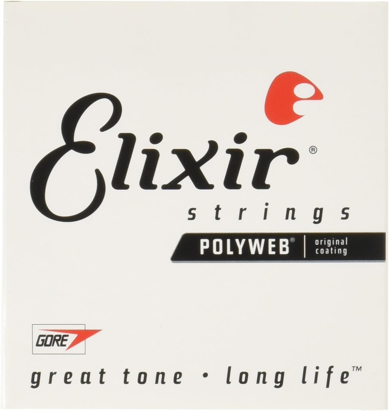 Elixir 009#13009 Rose Strings for Electric and Acoustic Guitar, Plain Steel, Set of 4