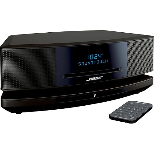 Bose 738031-1710 Wave SoundTouch Music System IV, Works with Alexa, Espresso Black