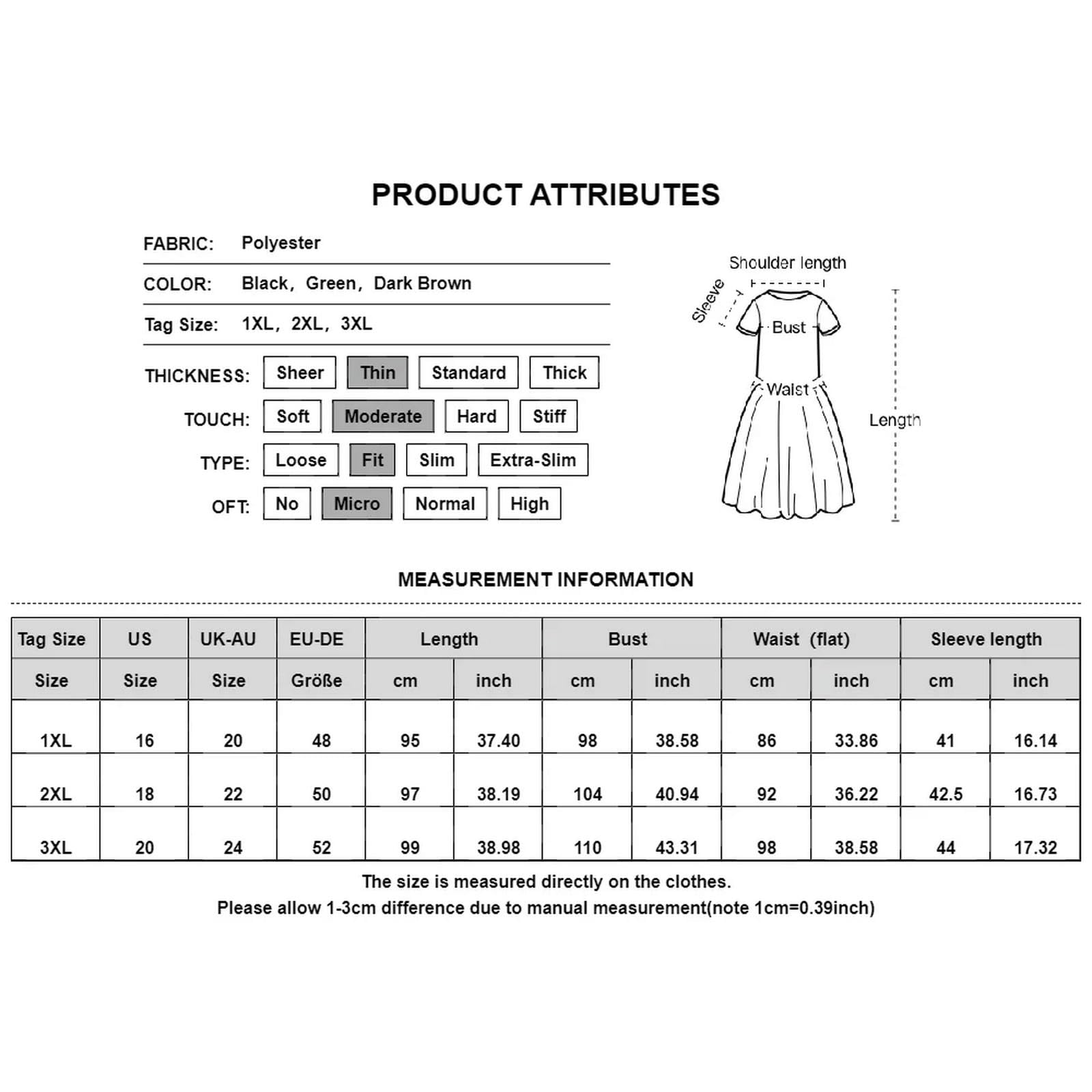 Vestidos de Camiseta de Cuello V de Manga Corta Casual de Gran Tamaño para Mujeres Vestidos de Mujer de Gran Tamaño en Verano, HUTALIM, Marrón oscuro, XL